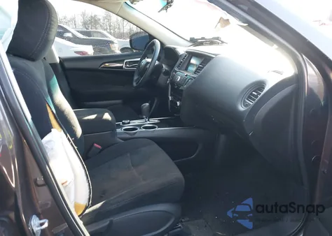 2015 Nissan Pathfinder S из США, поврежденный, VIN 5N1AR2MM1FC690587